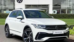 White Used 2023 VW Tiguan R-line SUV | £31,690 (Fair price)