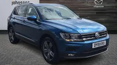 Blue Used 2019 VW Tiguan Match SUV | £14,350 (Good price)