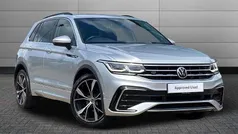 Silver Used 2021 VW Tiguan R-line SUV | £26,014 (Fair price)
