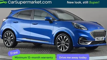 Begagnad Ford Puma ST-Line 125 HK (91 kW) 2022 Blå SUV