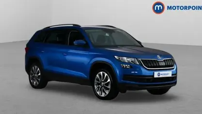 Used Skoda Kodiaq SE Drive 150 HP (110 kW) 2021 Blue SUV