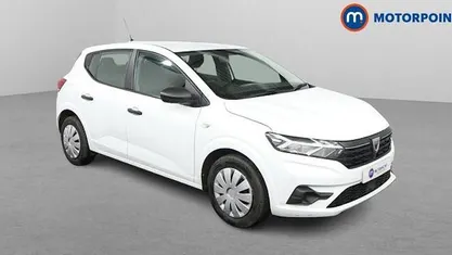 White Used 2022 Dacia Sandero Essentiel Hatchback | £8,999 (Fair price)