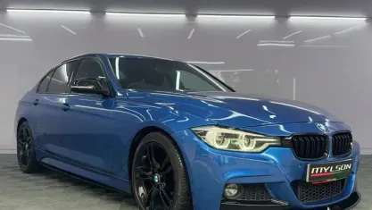 Used BMW 330 M Sport 258 HP (189 kW) 2017 Blue Sedan