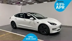 White Used 2021 Tesla Model 3 Standard Range Sedan | £18,897 (Fair price)