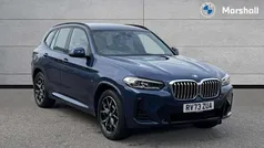 Phytonic blue metallic paint Used 2023 BMW X3 M Sport SUV | £37,321 (Fair price)