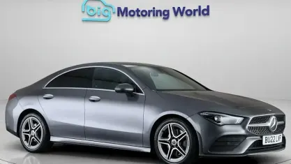 Used Mercedes CLA200 AMG line 163 HP (119 kW) 2022 Grey Coupe