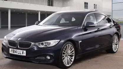 Used BMW 420 Luxury Line 184 HP (135 kW) 2014 Blue Coupe