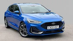 Blue Used 2022 Ford Focus ST-Line Hatchback | £18,820 (Fair price)