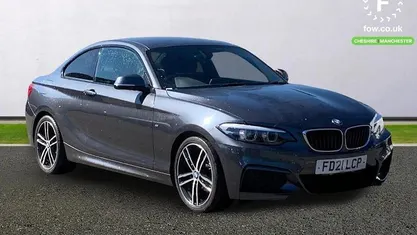 Begagnad BMW 218 M Sport 136 HK (100 kW) 2021 Grå Sportkupé
