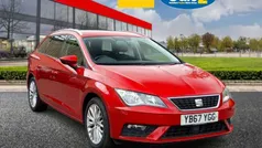Red Used 2017 Seat Leon ST SE Dynamic Estate | £7,695 (Fair price)