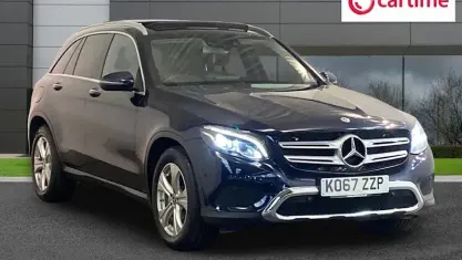 Used Mercedes GLC220 Premium Plus 170 HP (125 kW) 2018 Blue SUV