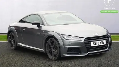 Used Audi TT Black Edition 180 HP (132 kW) 2018 Grey Coupe