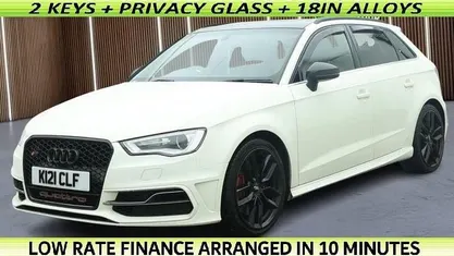 Used Audi S3 Sportback Design 300 HP (220 kW) 2015 White Hatchback