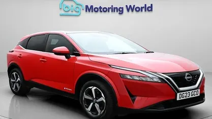 Used Nissan Qashqai N-Connecta 190 HP (139 kW) 2023 Red SUV