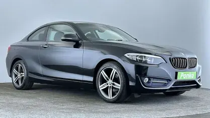 Used BMW 218 Sport Line 150 HP (110 kW) 2016 Black Coupe