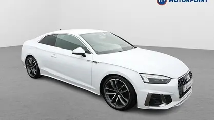 Used Audi A5 S-Line 245 HP (180 kW) 2023 White Coupe