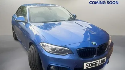 Blue Used 2016 BMW 218 M Sport Coupe | £10,350 (Fair price)