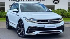 White Used 2021 VW Tiguan R-line SUV | £27,900 (Fair price)