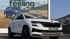 White Used 2022 Skoda Karoq SportLine SUV | £21,650 (Fair price)