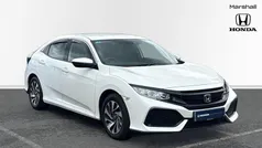 White Used 2018 Honda Civic SE Hatchback | £11,049 (Good price)