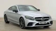 Silver Used 2023 Mercedes C43 AMG Premium Plus Coupe | £43,765 (Fair price)