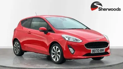 Used Ford Fiesta Trend 125 HP (91 kW) 2020 Red Hatchback