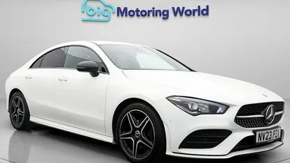 Used Mercedes CLA180 Executive 136 HP (100 kW) 2022 White Sedan