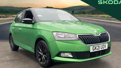 Green Used 2021 Skoda Fabia Colour Edition Hatchback | £12,064 (Fair price)