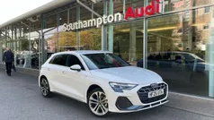 White New 2025 Audi A3 S-Line Hatchback | £31,990 (Super price)