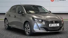 Metallic cumulus grey Used 2023 Peugeot 208 Allure+ Hatchback | £14,320 (Fair price)
