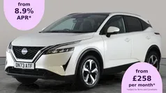 White Used 2023 Nissan Qashqai N-Connecta SUV | £18,571 (Fair price)