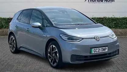 Used VW ID.3 Pro Performance 150 kW (204 HP) 2021 Blue Hatchback