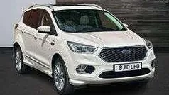 White Used 2018 Ford Kuga Vignale SUV | £13,999 (Fair price)