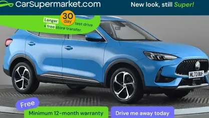 Begagnad MG HS Trophy 162 HK (119 kW) 2023 Blå SUV