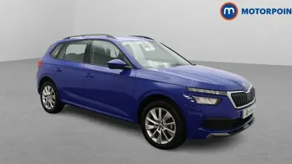 Used Skoda Kamiq SE 110 HP (80 kW) 2022 Blue SUV
