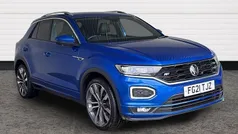Blue Used 2021 VW T-Roc R-line SUV | £17,845 (Good price)