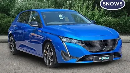 Used Peugeot 308 Allure Premium 131 HP (96 kW) 2022 Blue Hatchback