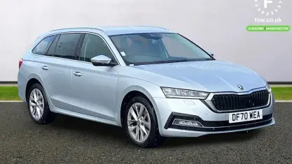 Second-hand Skoda Octavia SE L First Edition 150 CP (110 kW) 2020 Argintiu Break