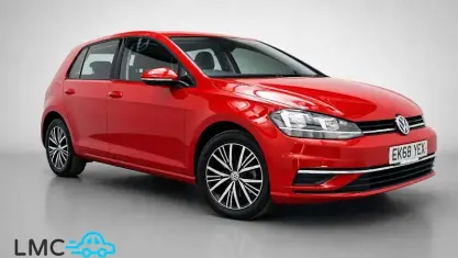 Used VW Golf VII SE 150 HP (110 kW) 2018 Red Hatchback