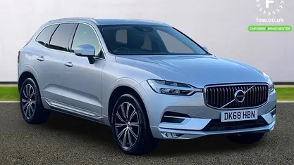 Used Volvo XC60 Inscription 250 HP (183 kW) 2018 Silver SUV