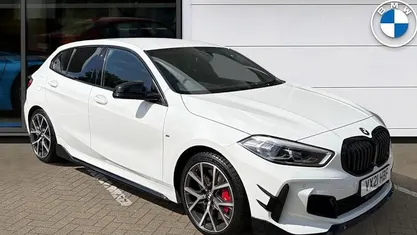 Used BMW 128 Comfort Edition 265 HP (194 kW) 2021 White Hatchback