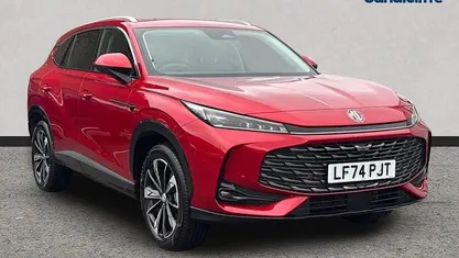 Used MG HS Trophy 170 HP (125 kW) 2024 Tri coat  dynamic red SUV