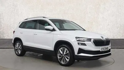 Used Skoda Karoq SE L 150 HP (110 kW) 2024 White SUV