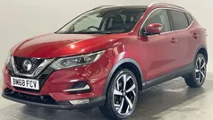 Red Used 2018 Nissan Qashqai Tekna SUV | £11,299 (Fair price)