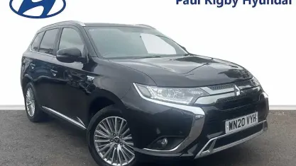 Used Mitsubishi Outlander P-HEV 224 HP (164 kW) 2020 Black SUV