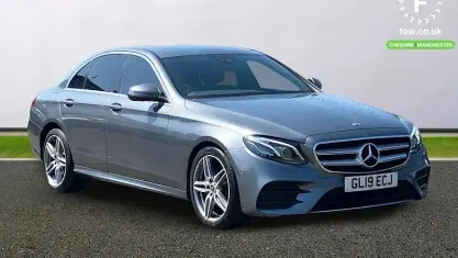Used Mercedes E220 AMG line 194 HP (142 kW) 2019 Grey Sedan