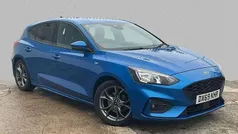 Blue Used 2019 Ford Focus ST-Line Hatchback | £10,170 (Fair price)