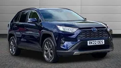 Blue Used 2022 Toyota RAV4 Hybrid Design SUV | £29,095 (Fair price)