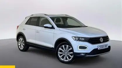 Used VW T-Roc SEL 150 HP (110 kW) 2019 White SUV