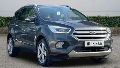 Used Ford Kuga Titanium 150 HP (110 kW) 2018 Grey SUV